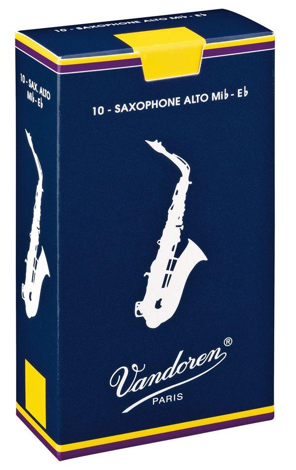 Vandoren traditional blu 10 ance per sax contralto n 4