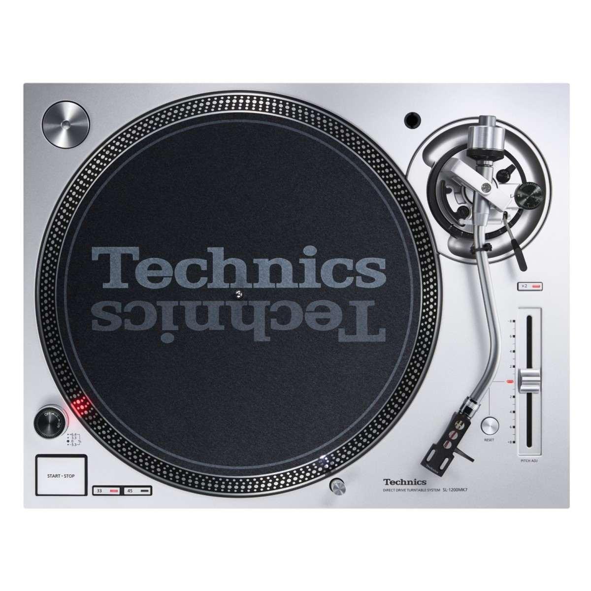 TECHNICS SL 1200 Mk7 GIRADISCHI A TRAZIONE DIRETTA GRIGIO