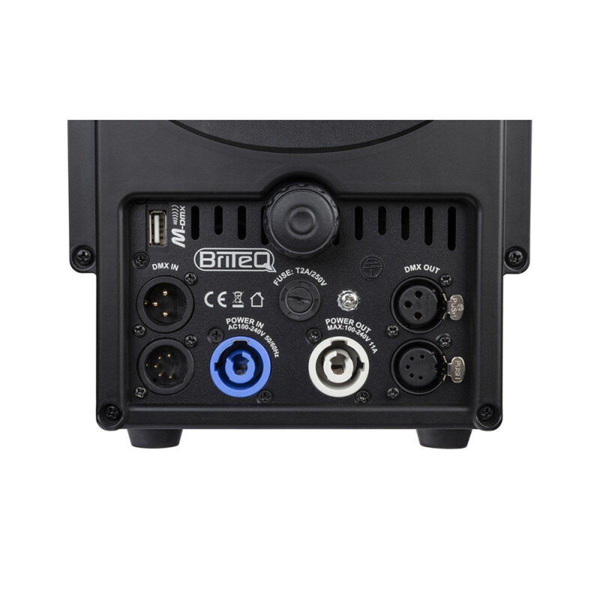 BRITEQ BT-THEATRE 200TW - 200 W COB LED theater spot, 12° - 56° manual zoom, 2800 - 6200 K
