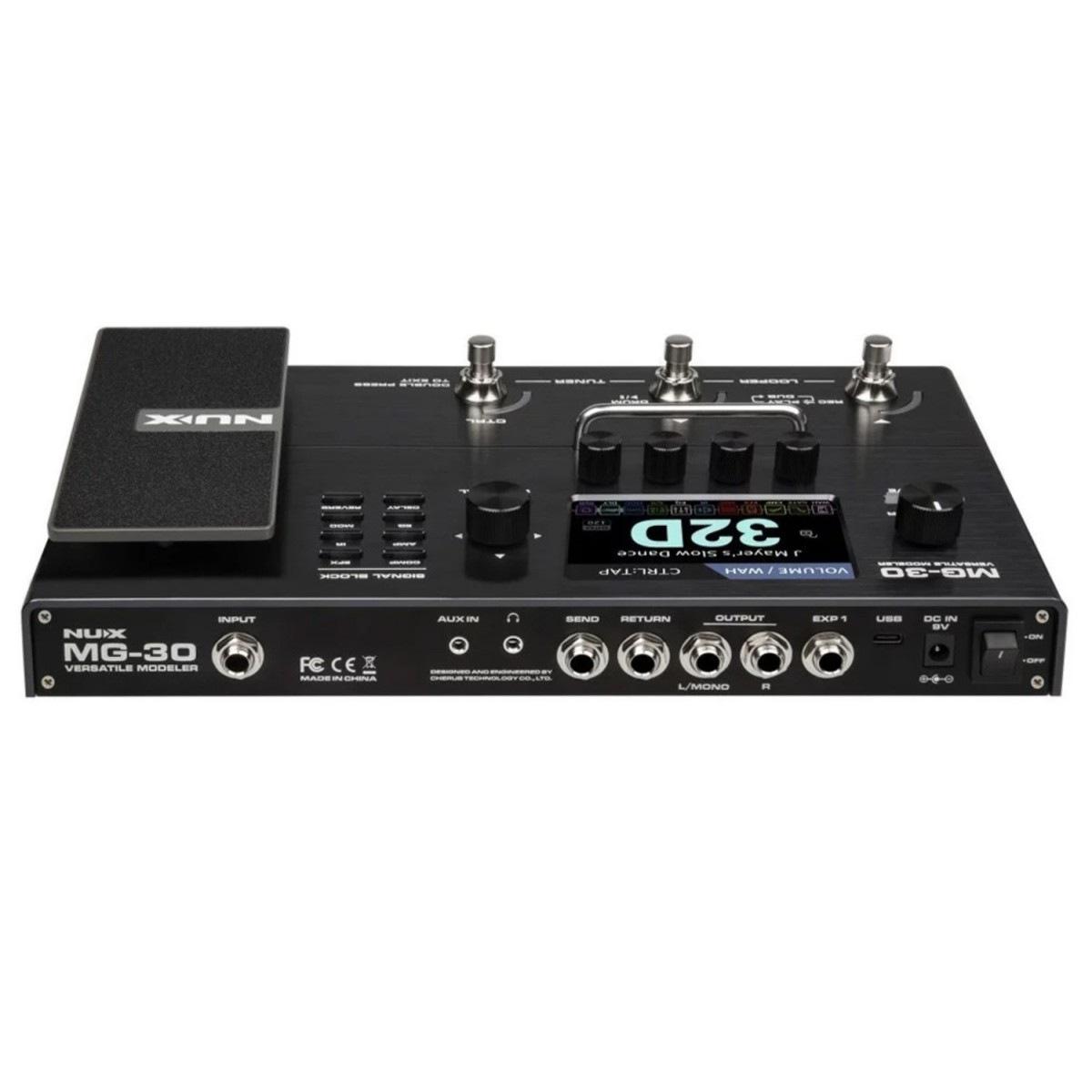 Nux mg-30 pedaliera modeler per chitarra/basso