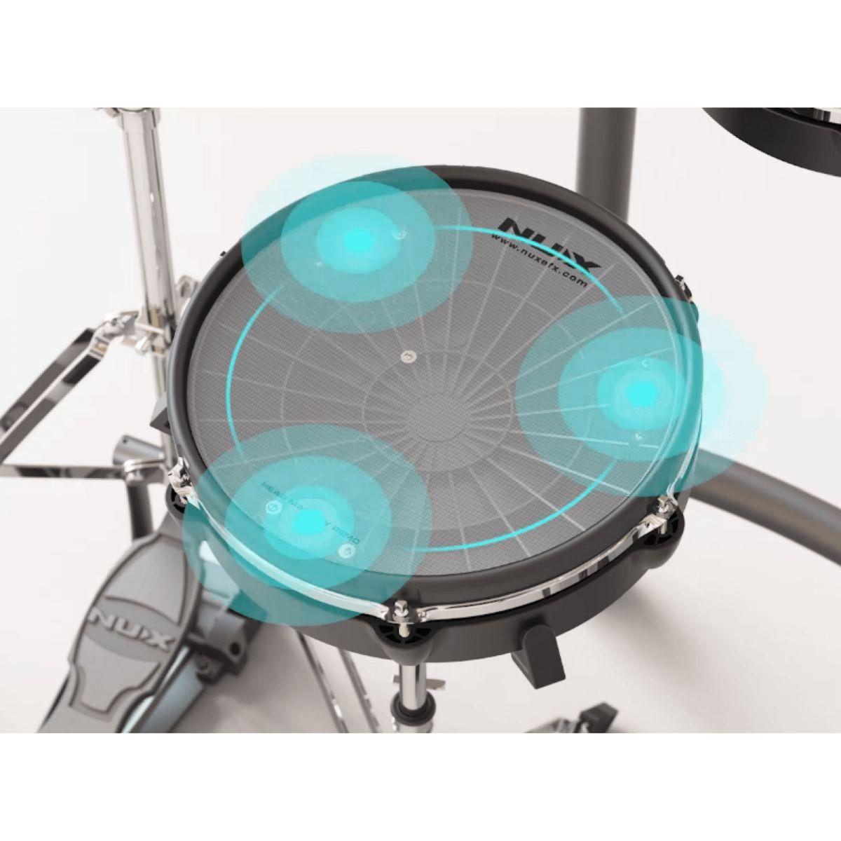 Nux dm-8 batteria elettronica con pelli mesh