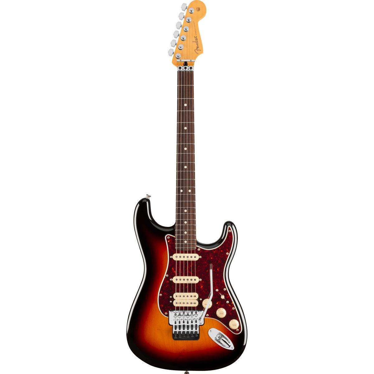 Fender player ii modified stratocaster floyd rose rw 3 tone sunburst chitarra elettrica