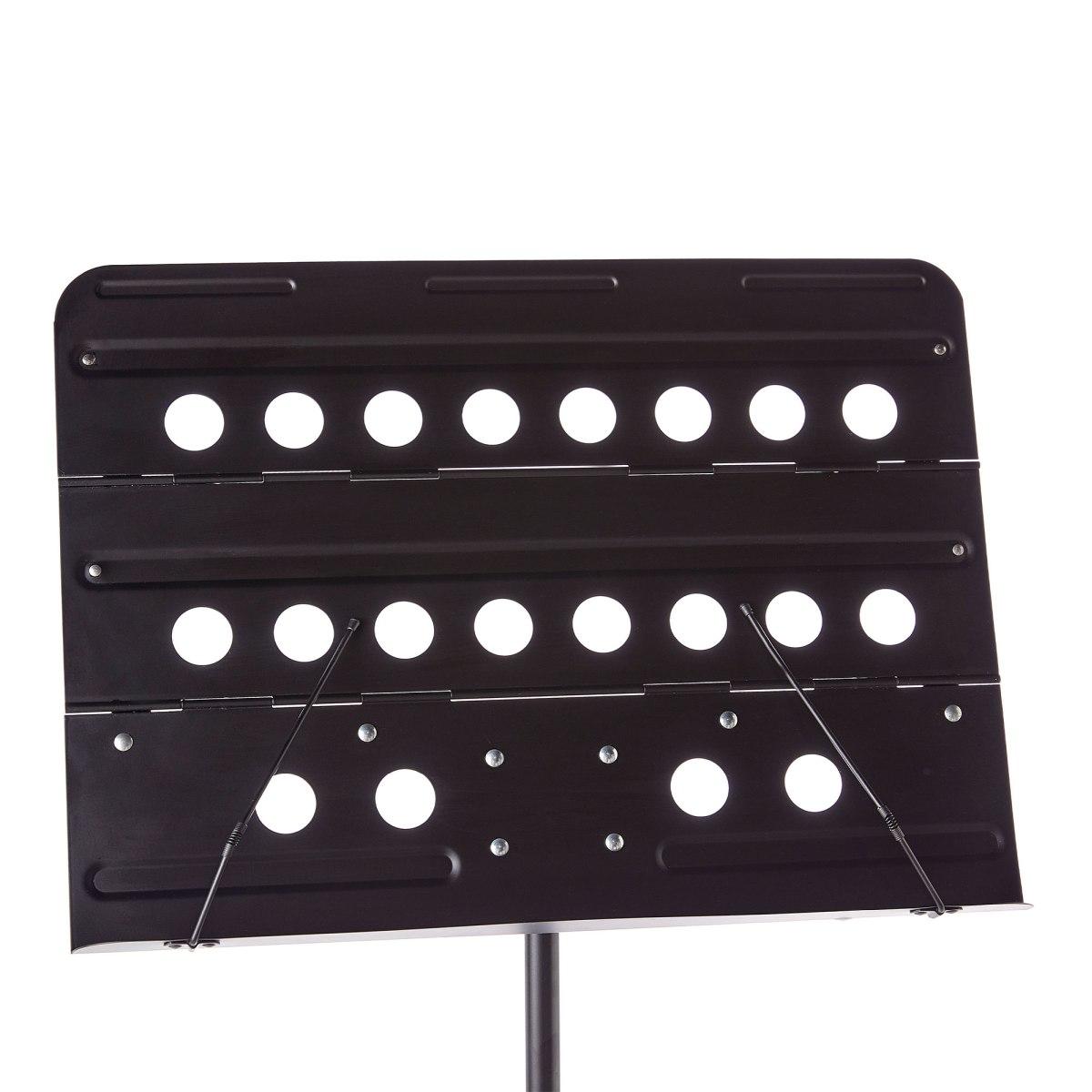 Bespeco bas200r leggio con tavola forata ripiegabile con custodia