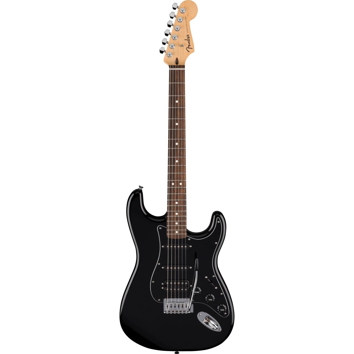 Fender standard stratocaster hss lrl bpg black chitarra elettrica