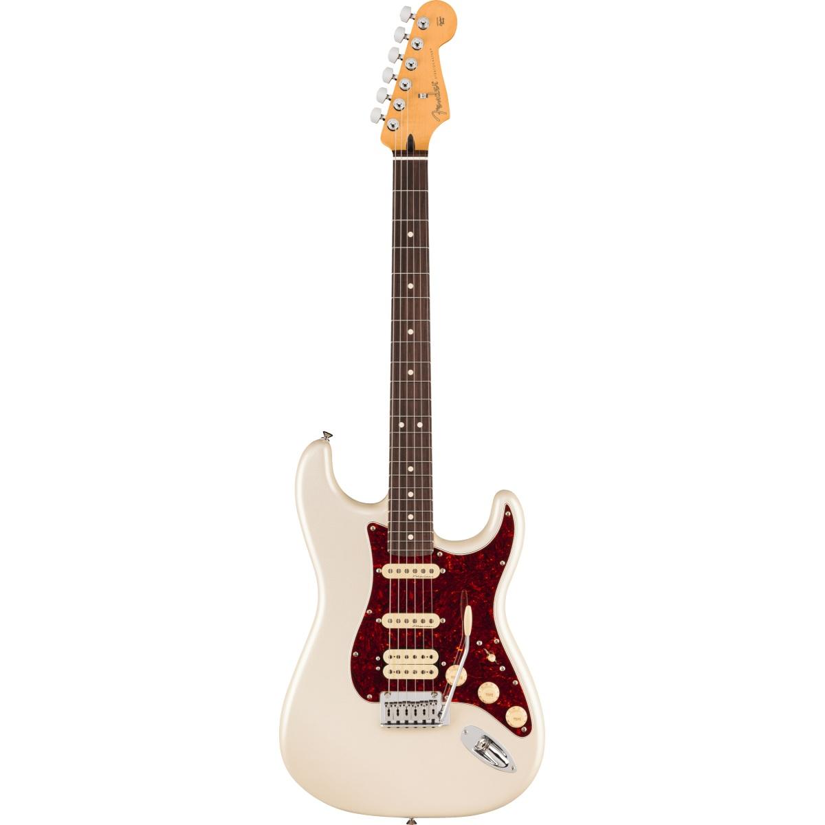 Fender player ii modified stratocaster hss rw olympic white chitarra elettrica
