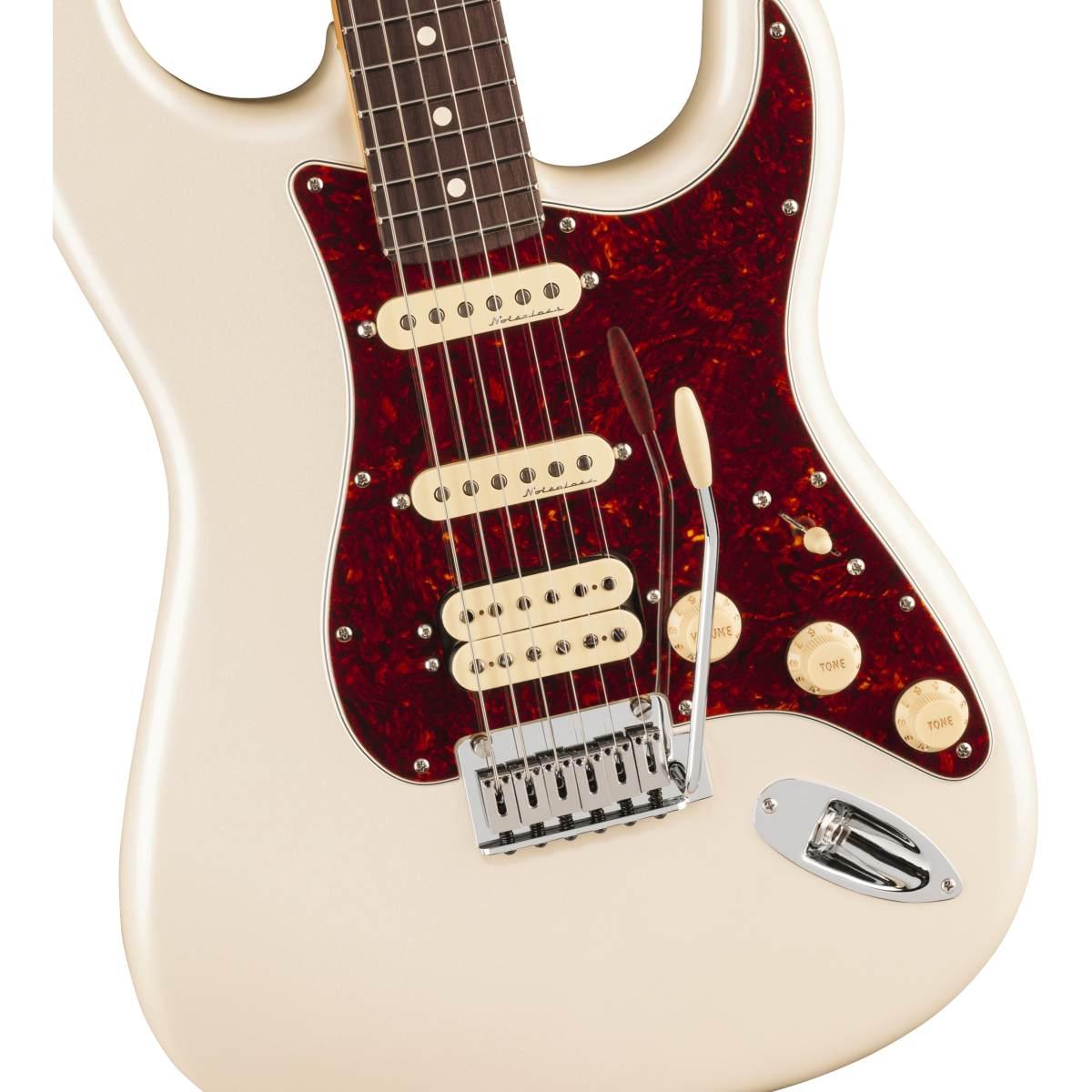 Fender player ii modified stratocaster hss rw olympic white chitarra elettrica