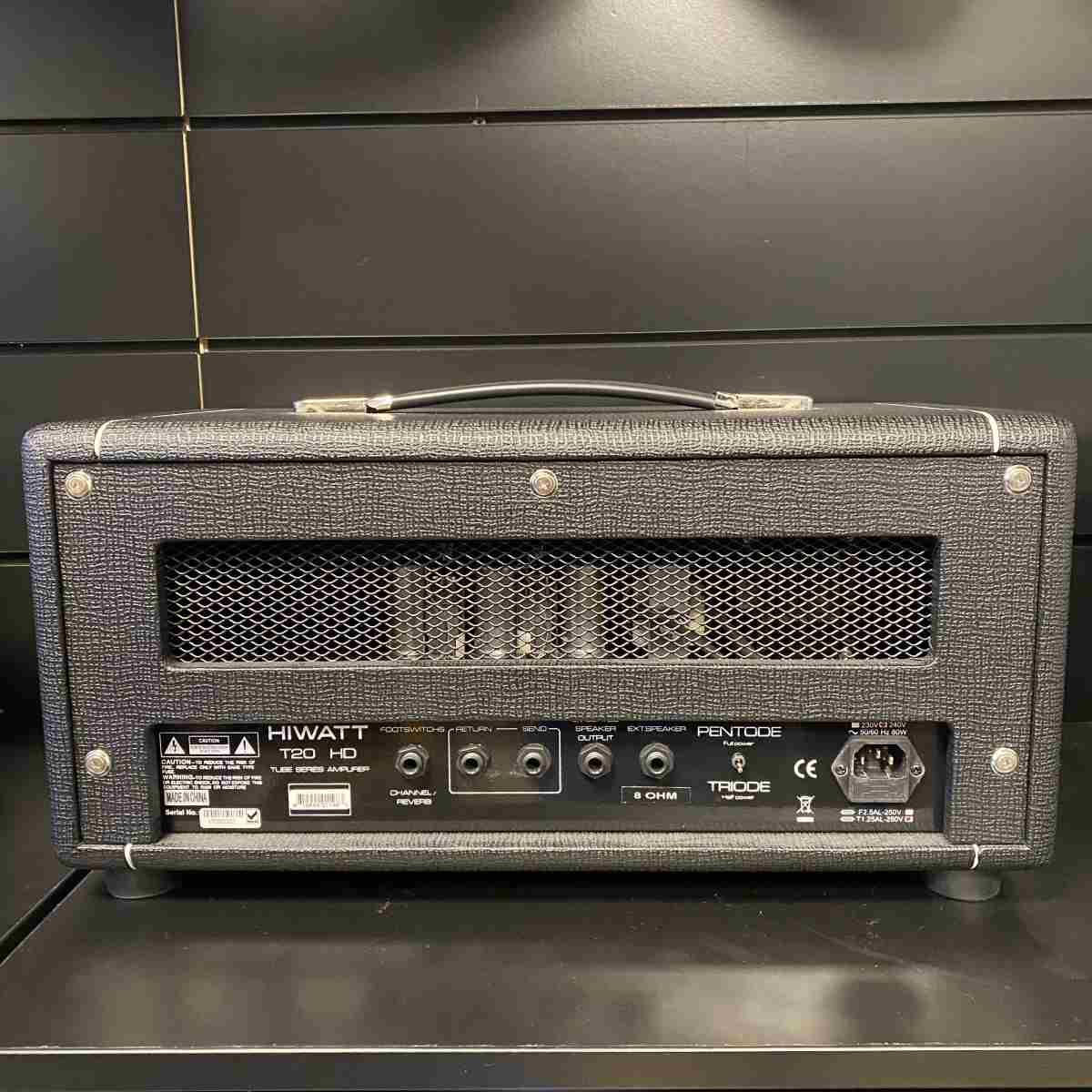 HIWATT T20 HD TESTATA PER CHAITARRA  - UsATO GARANTITO