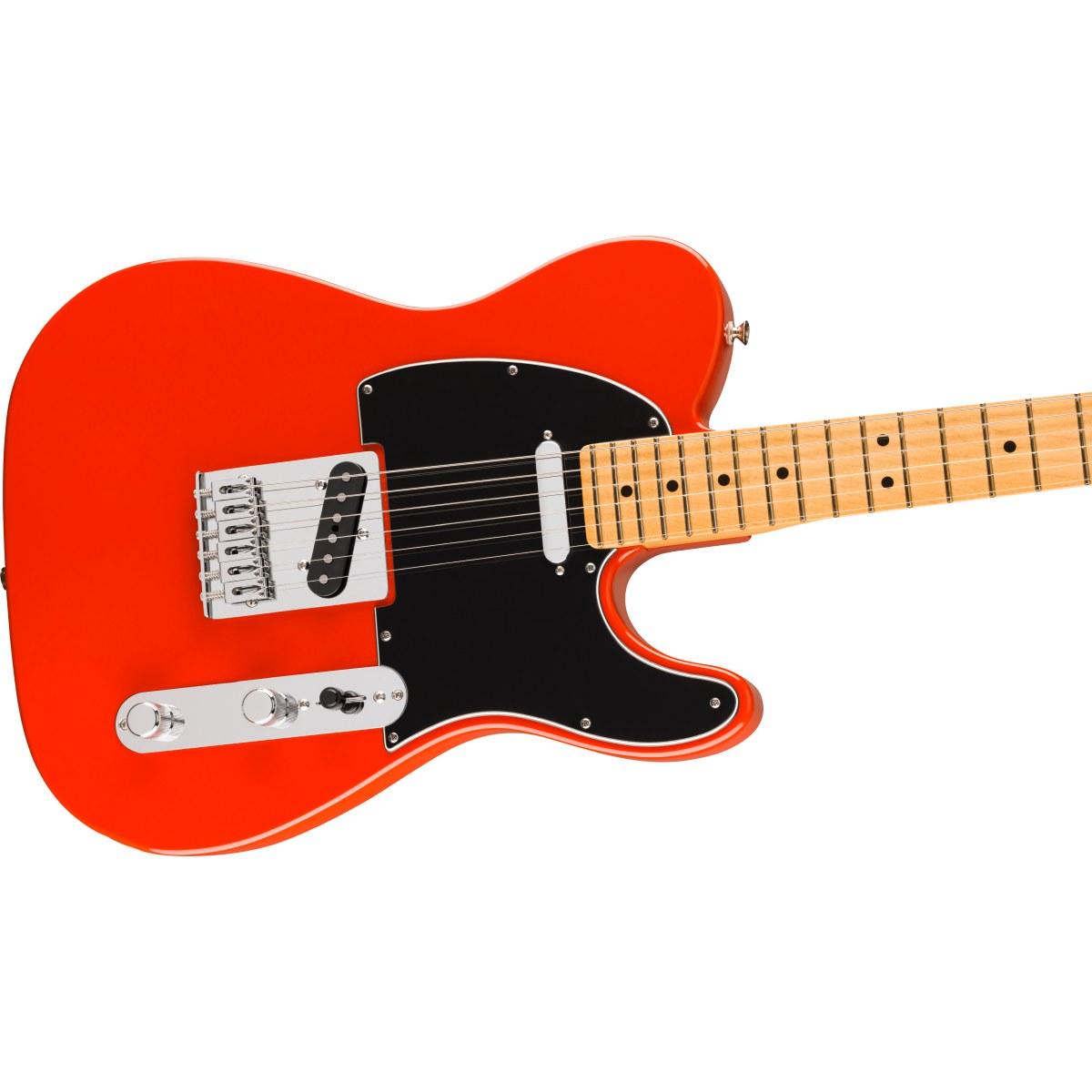 Fender player ii telecaster mn coral red chitarra elettrica