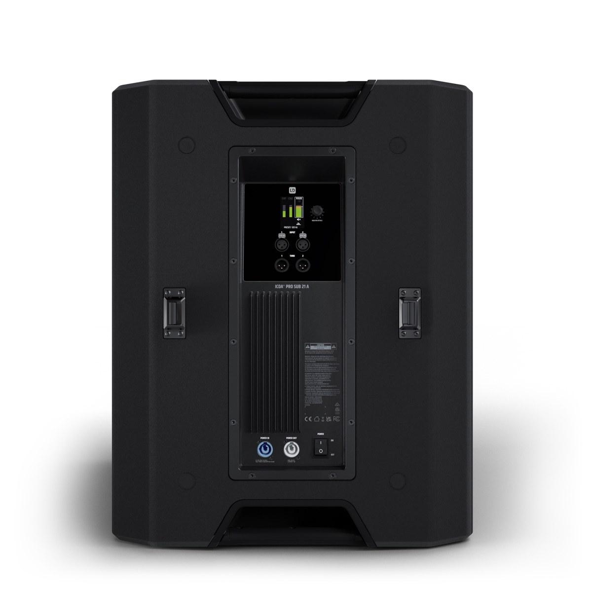 LD SYSTEMS ICOA PRO SUB 21 A - Potente subwoofer PA attivo bass reflex da 21"