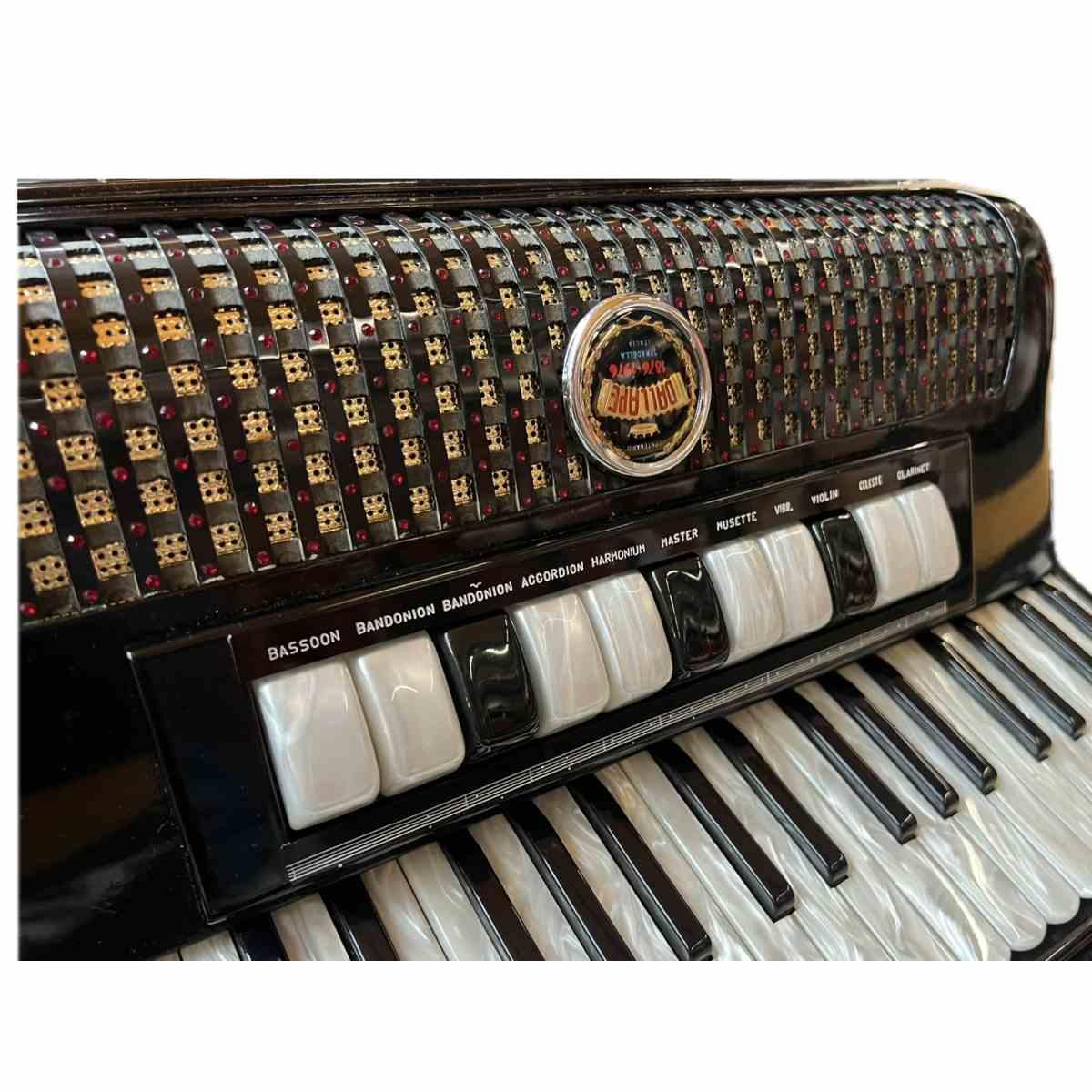 Dallape' fisarmonica 120 bassi 41 note (1 cassotto)