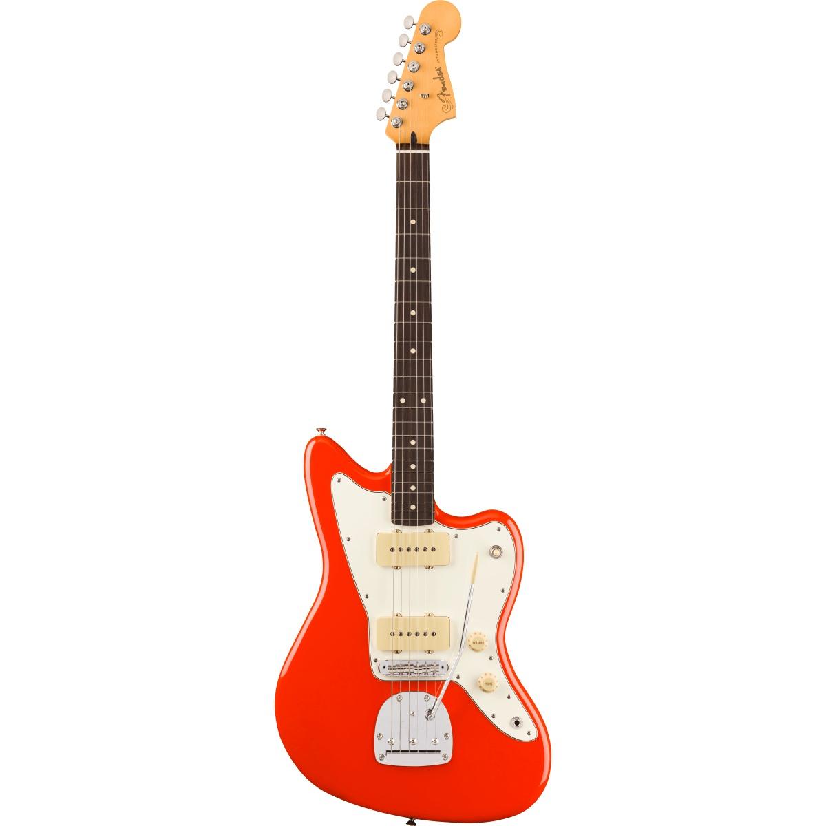 Fender player ii jazzmaster rw crr coral red chitarra elettrica