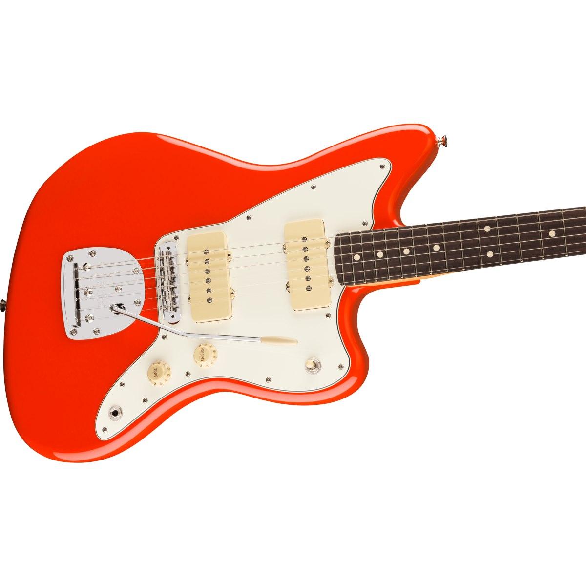 Fender player ii jazzmaster rw crr coral red chitarra elettrica