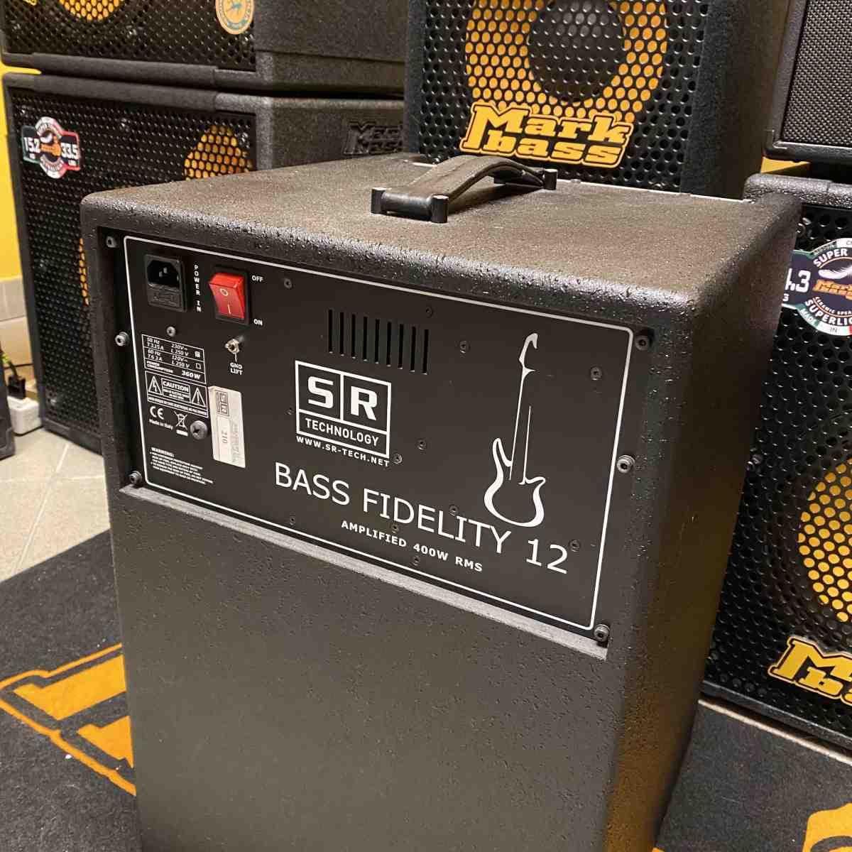 Sr bass fidelity 12 amplificatore per basso - usato garantito