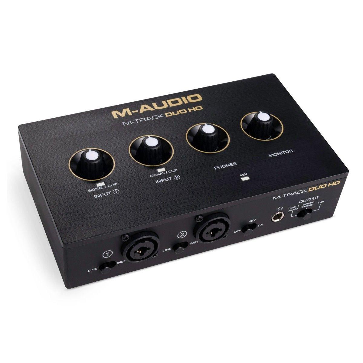 M-Audio M-Track Duo HD Interfaccia Audio USB 2 Ingressi