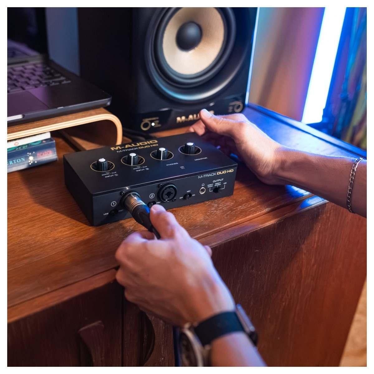 M-Audio M-Track Duo HD Interfaccia Audio USB 2 Ingressi