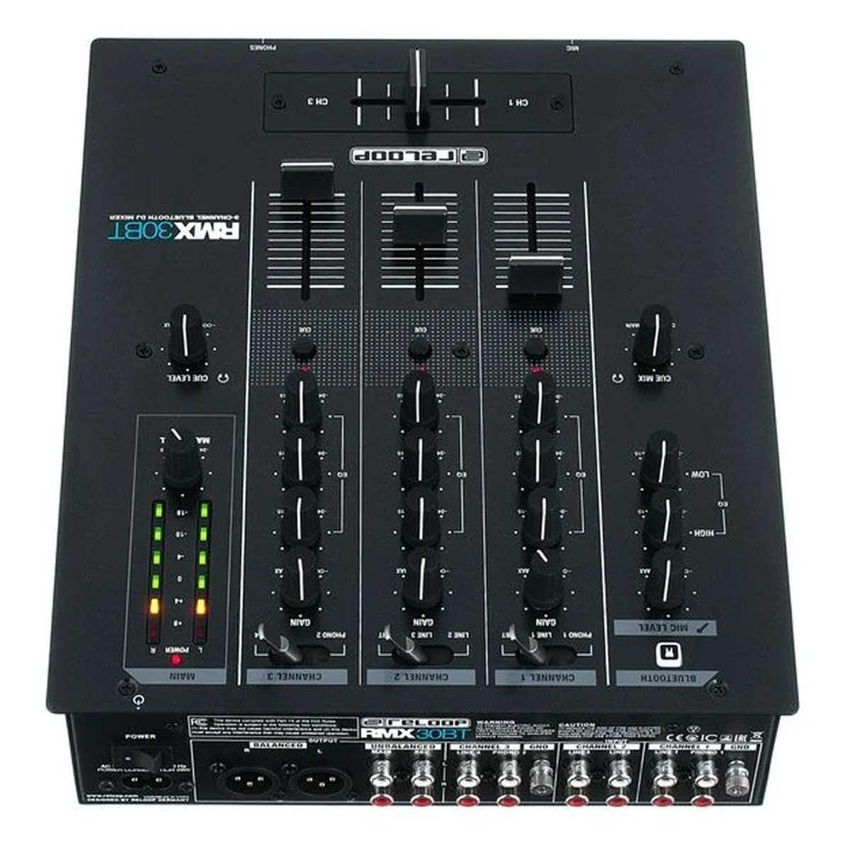 RELOOP RMX 30-BT Mixer DJ 3 Canali con Bluetooth