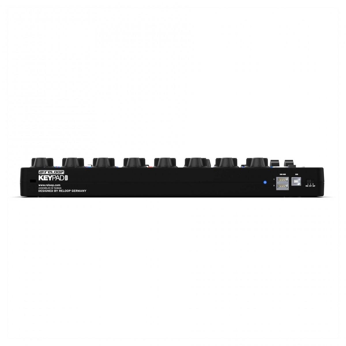 Reloop Keypad Pro Controller MIDI compatto per produzione musicale