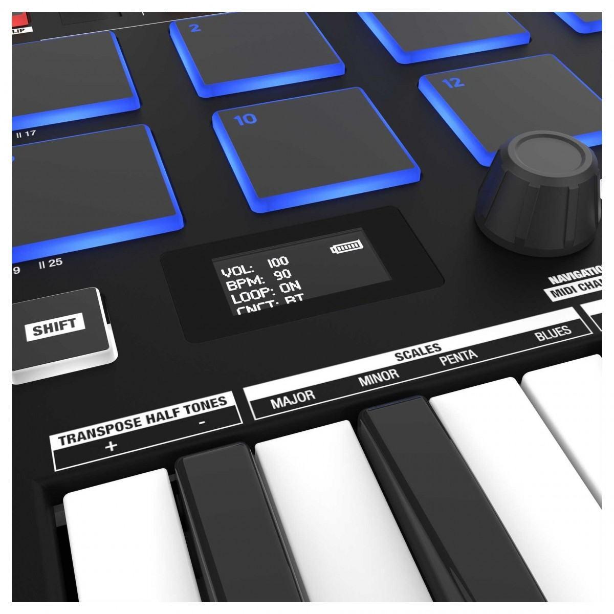Reloop Keypad Pro Controller MIDI compatto per produzione musicale