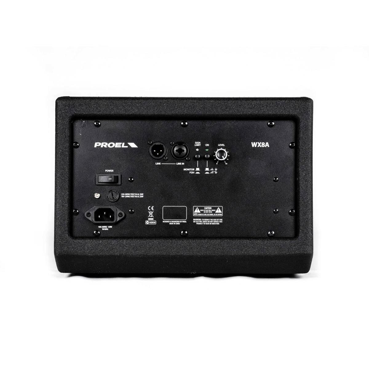 PROEL WX8A MONITOR DA PALCO ATTIVO 8" 500W