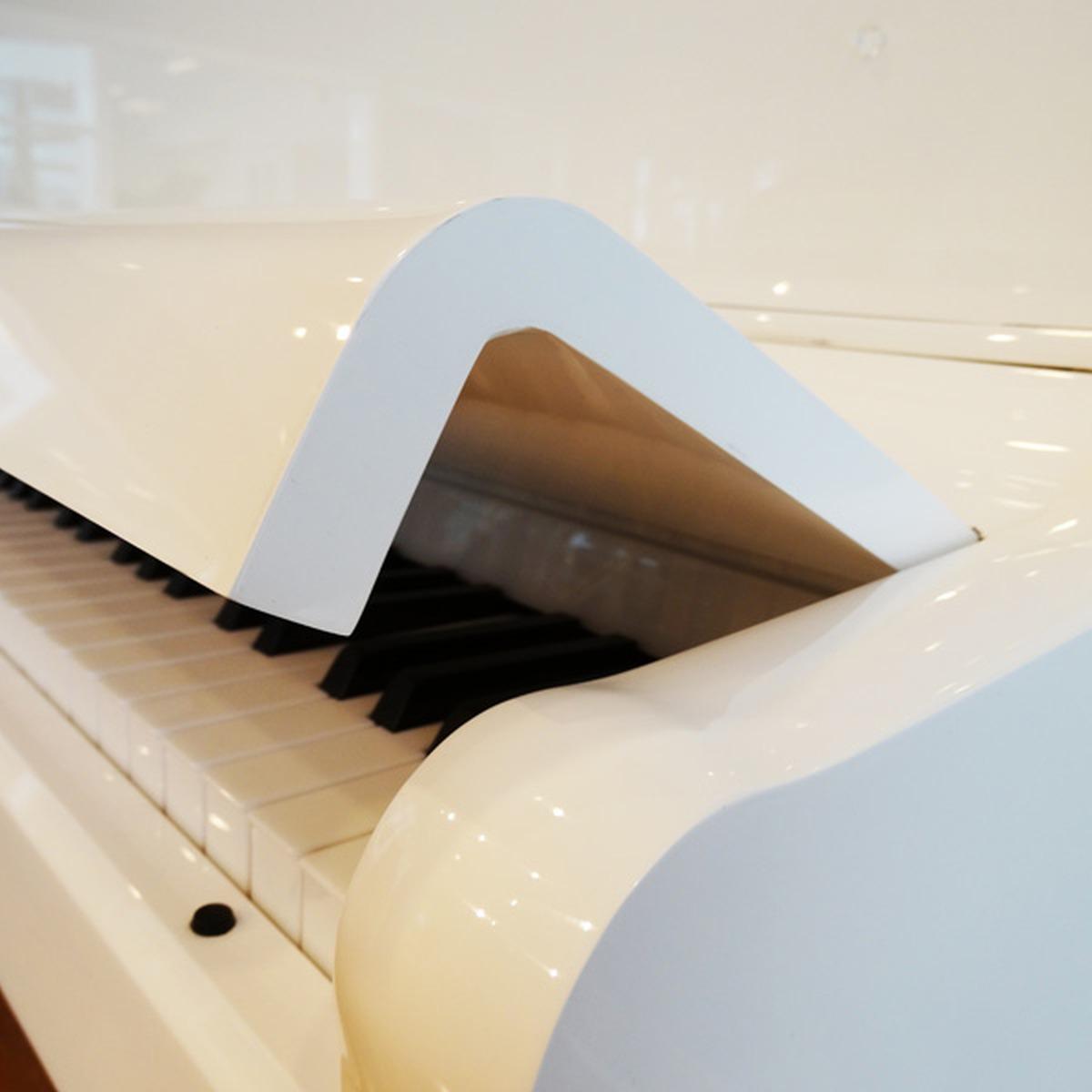 Schumann 120 bianco pianoforte verticale