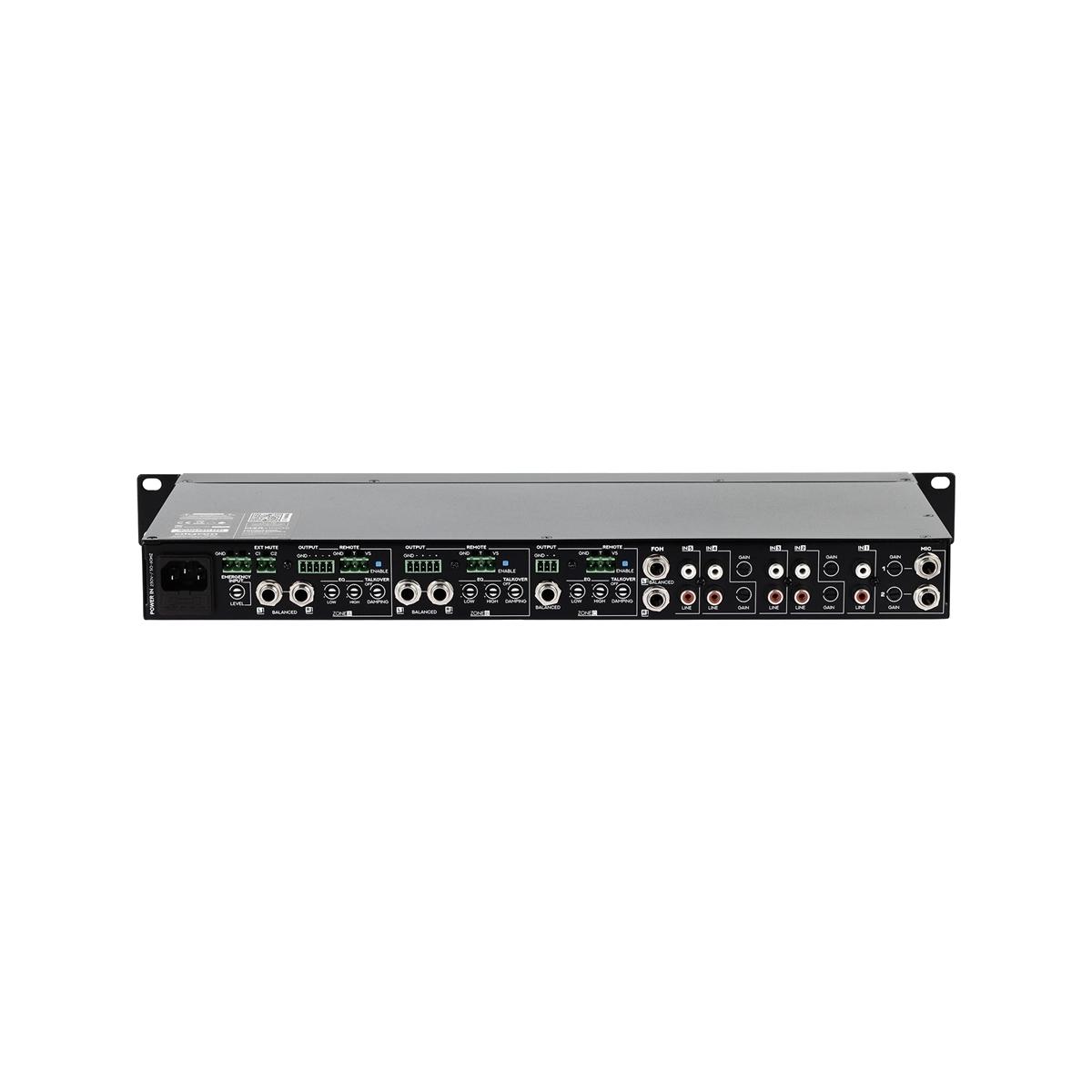 Algam audio mzr 1005 mixer zoner