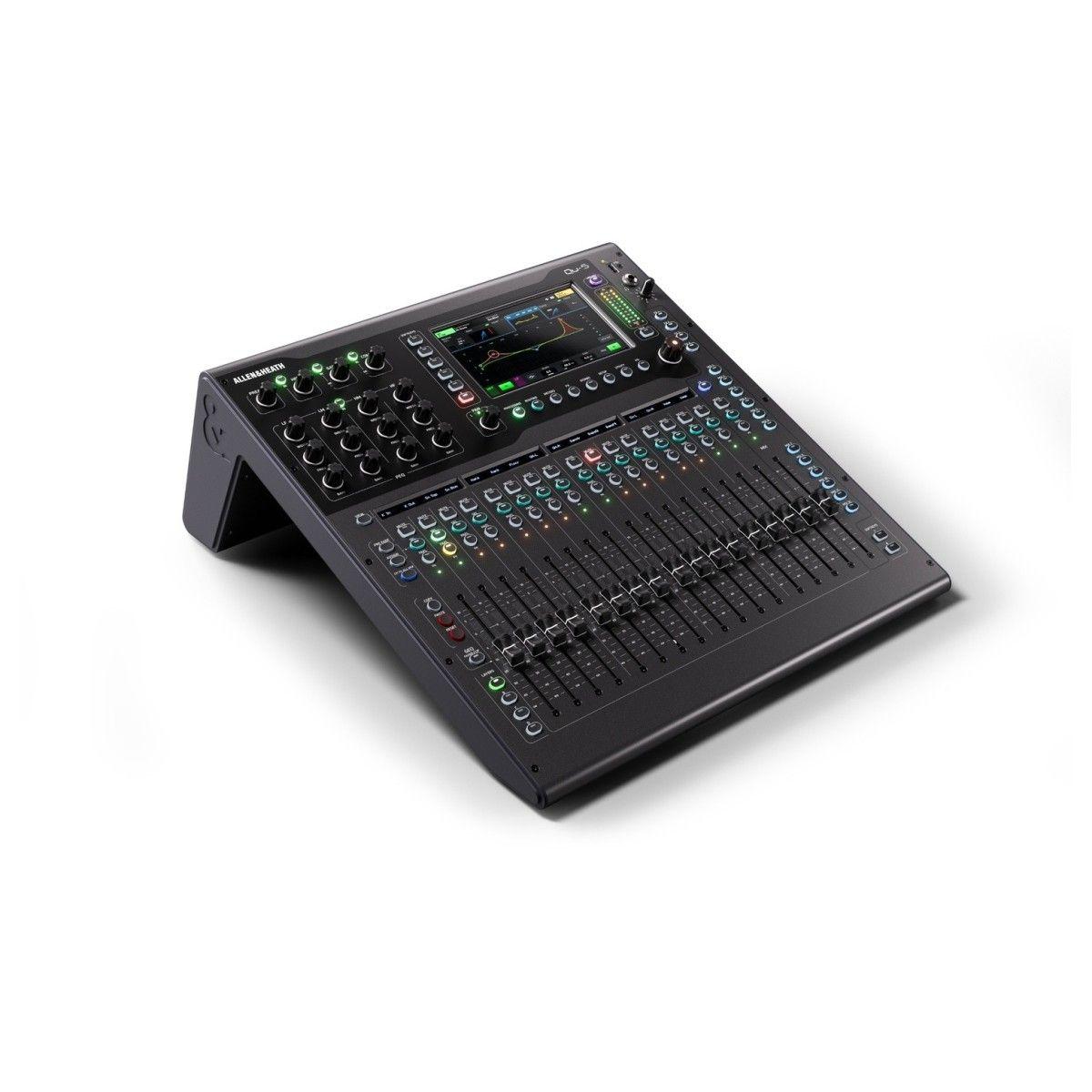 Allen & heath qu-5 mixer digitale 16 in 12 out 17 fade motorizzati
