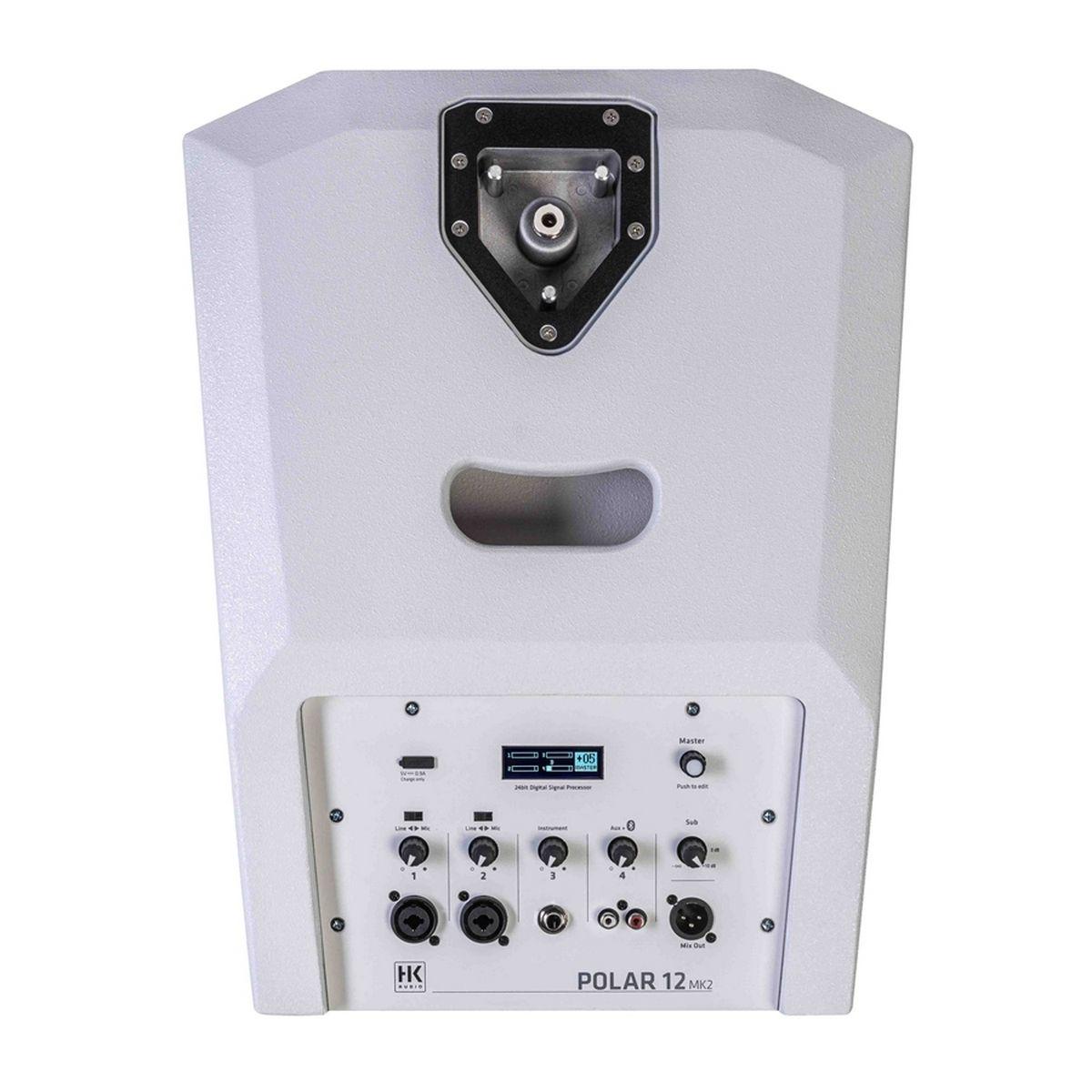 HK AUDIO Polar 12 MKII WHITE IMPIANTO A COLONNA 2000 WATT