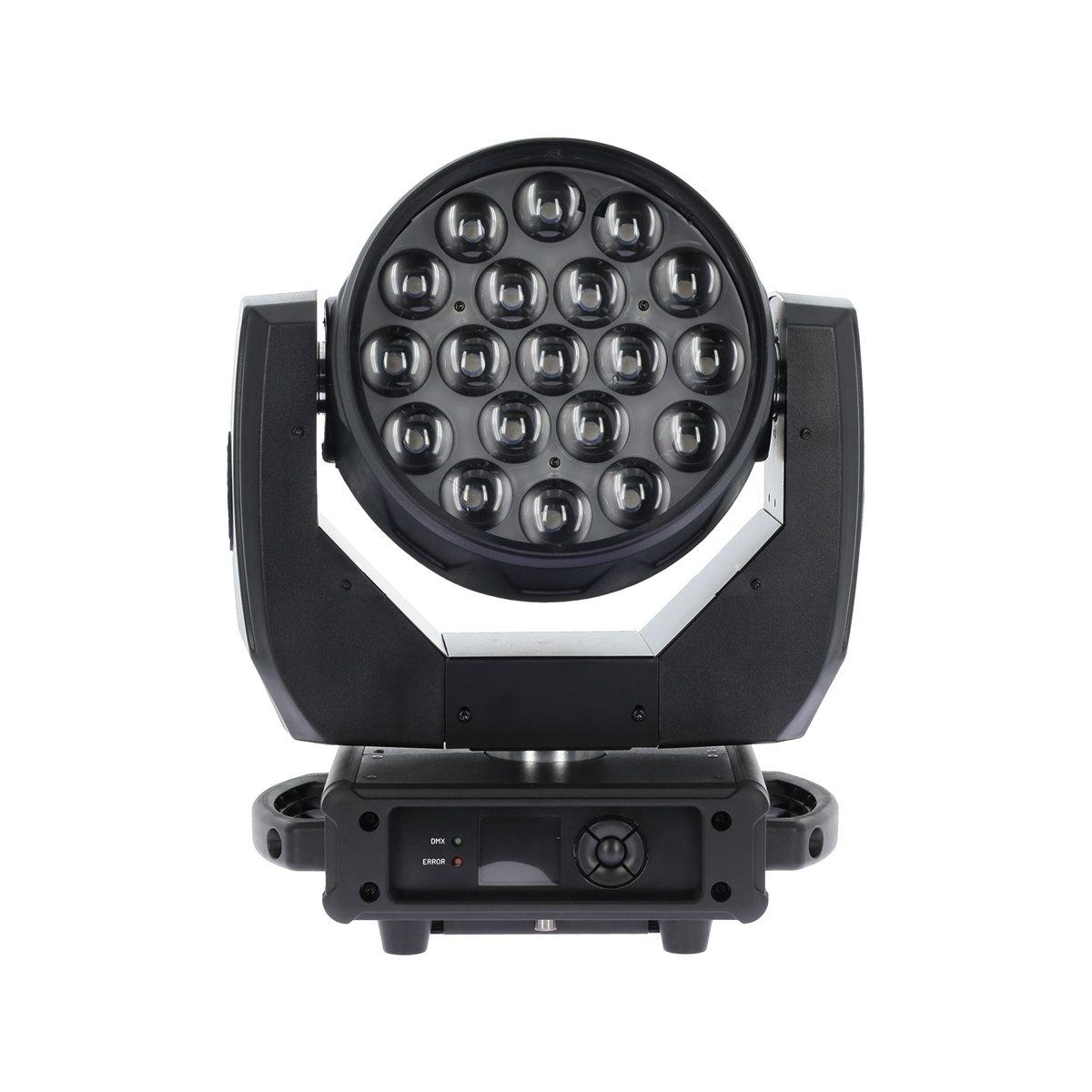 ALGAM LIGHTING MW19x15ZX WASH Testa Mobile LED 19x15W