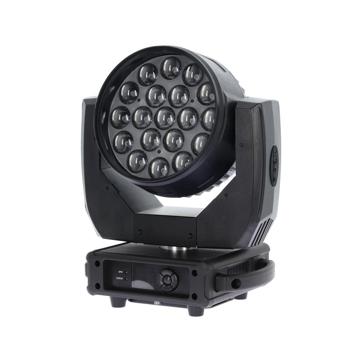 ALGAM LIGHTING MW19x15ZX WASH Testa Mobile LED 19x15W