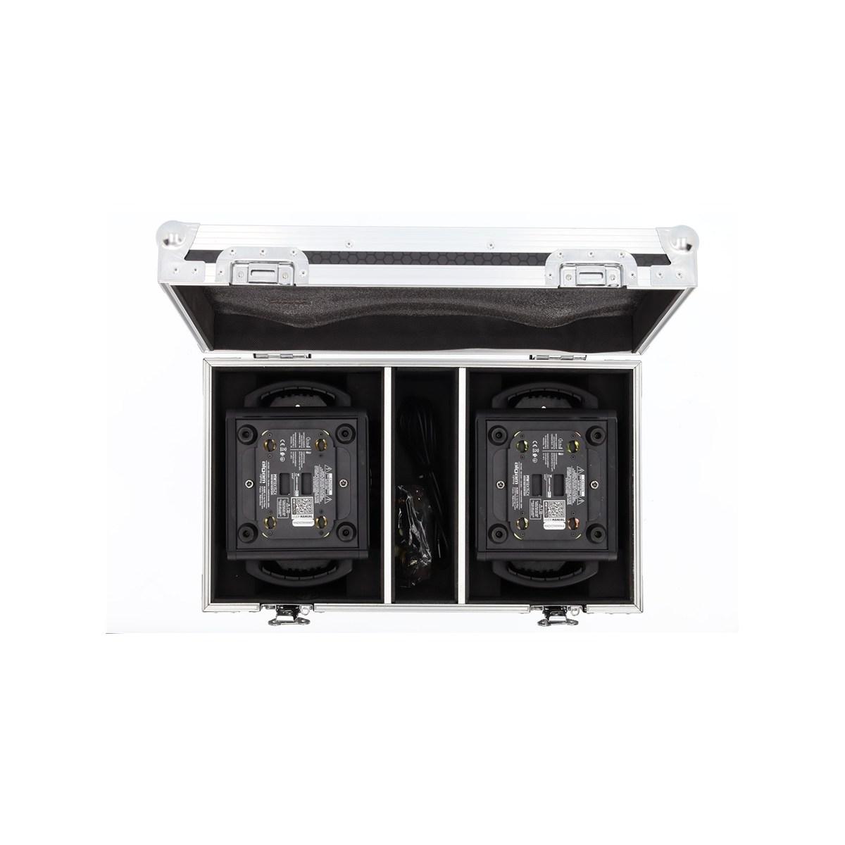 ALGAM LIGHTING MW19x15ZX-FC Flightcase per 2 Wash MW19x15ZX