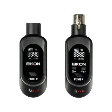 Eikon uxlr sistema wireless xlr uhf maschio femmina