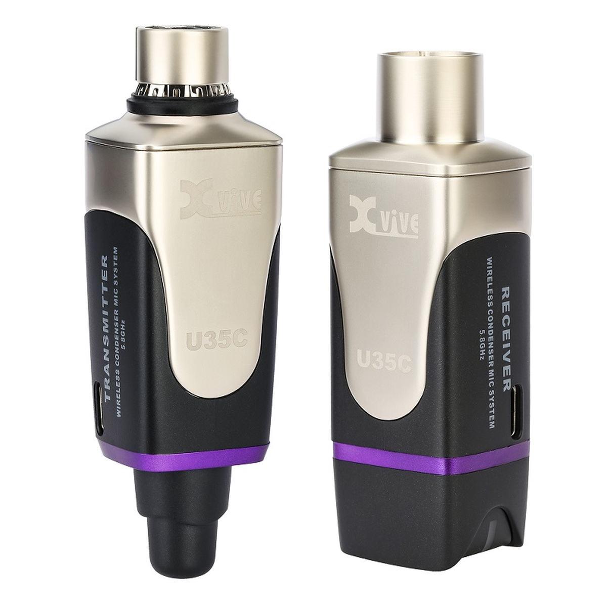 XVIVE U35C CONDENSER MIC - Sistema wireless digitale per microfono a condensatore 5,8Ghz
