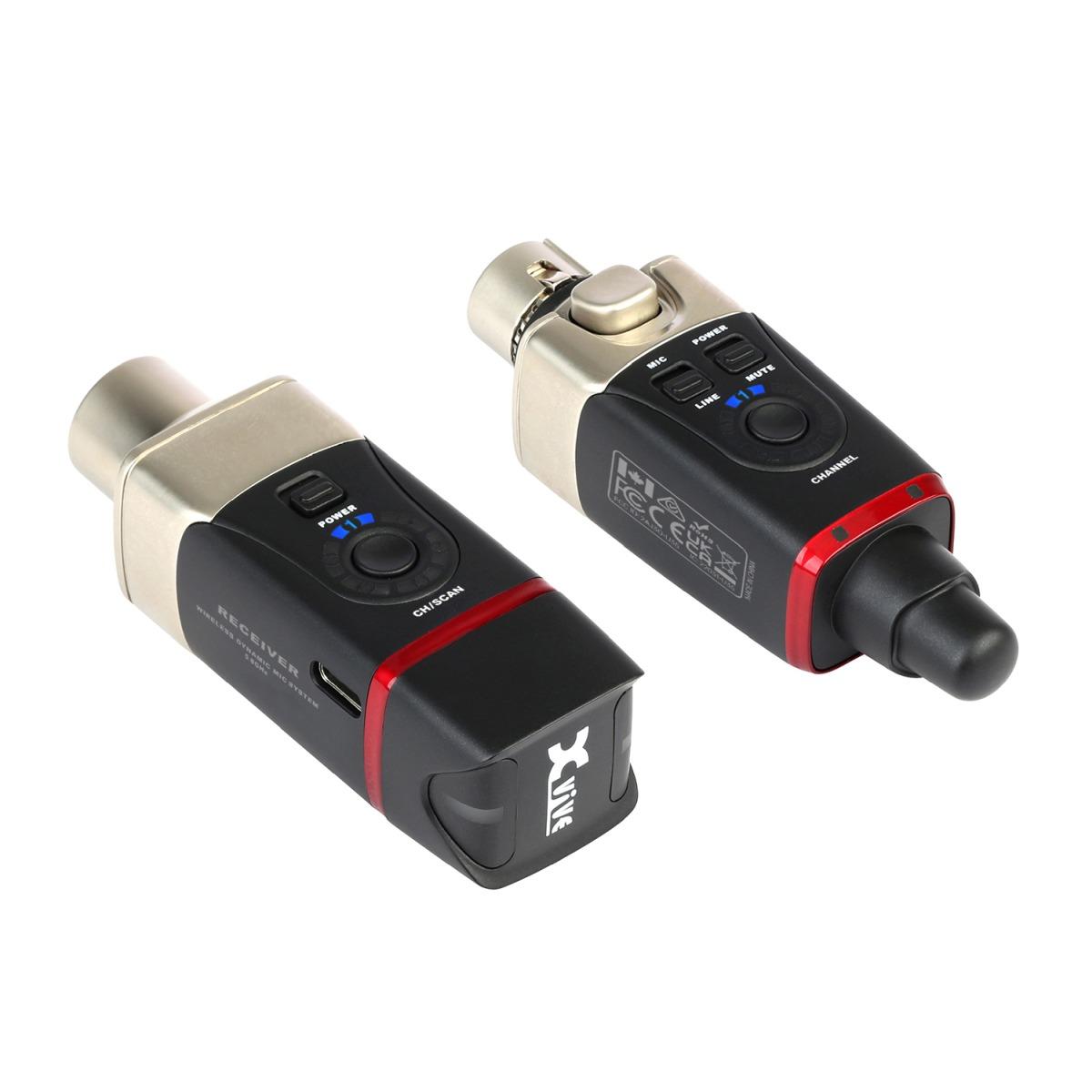 Xvive u35 dynamic mic sistema wireless digitale 5.8ghz per microfono dinamico