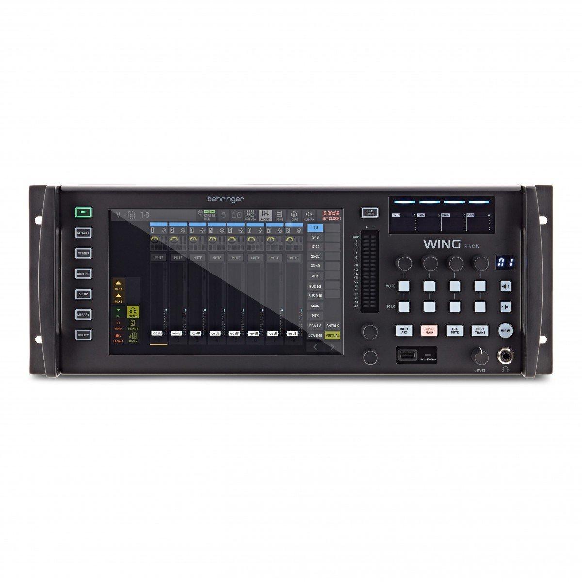 BEHRINGER Wing Rack MIXER DIGITALE A RACK STEREO 48 CANALI CON TOUCHSCREEN 10"