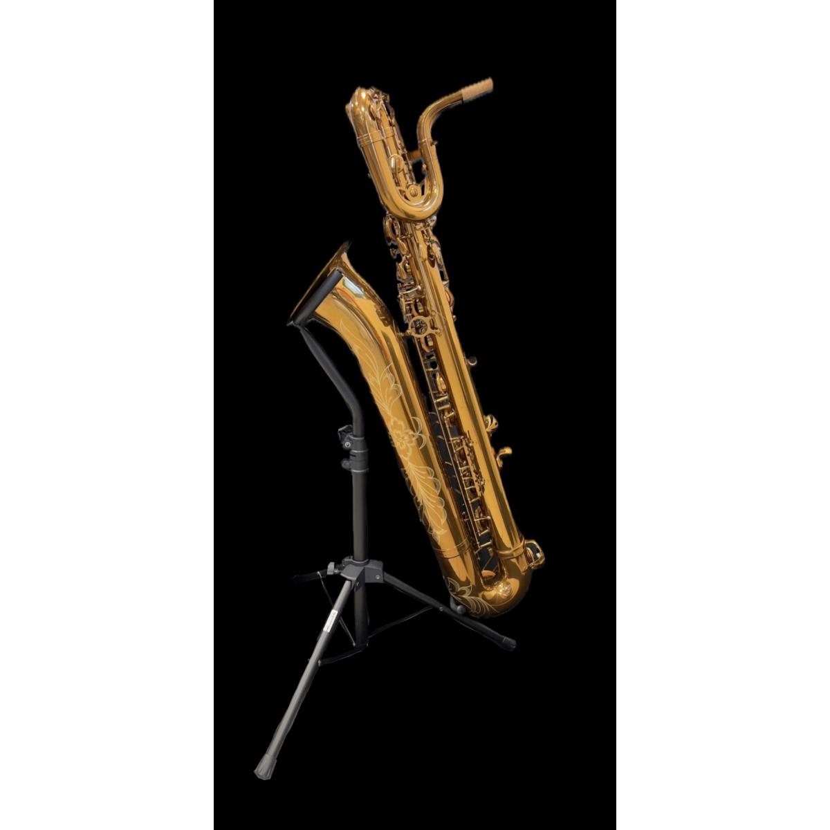 B-brass custom 1 sax baritono  dark honey
