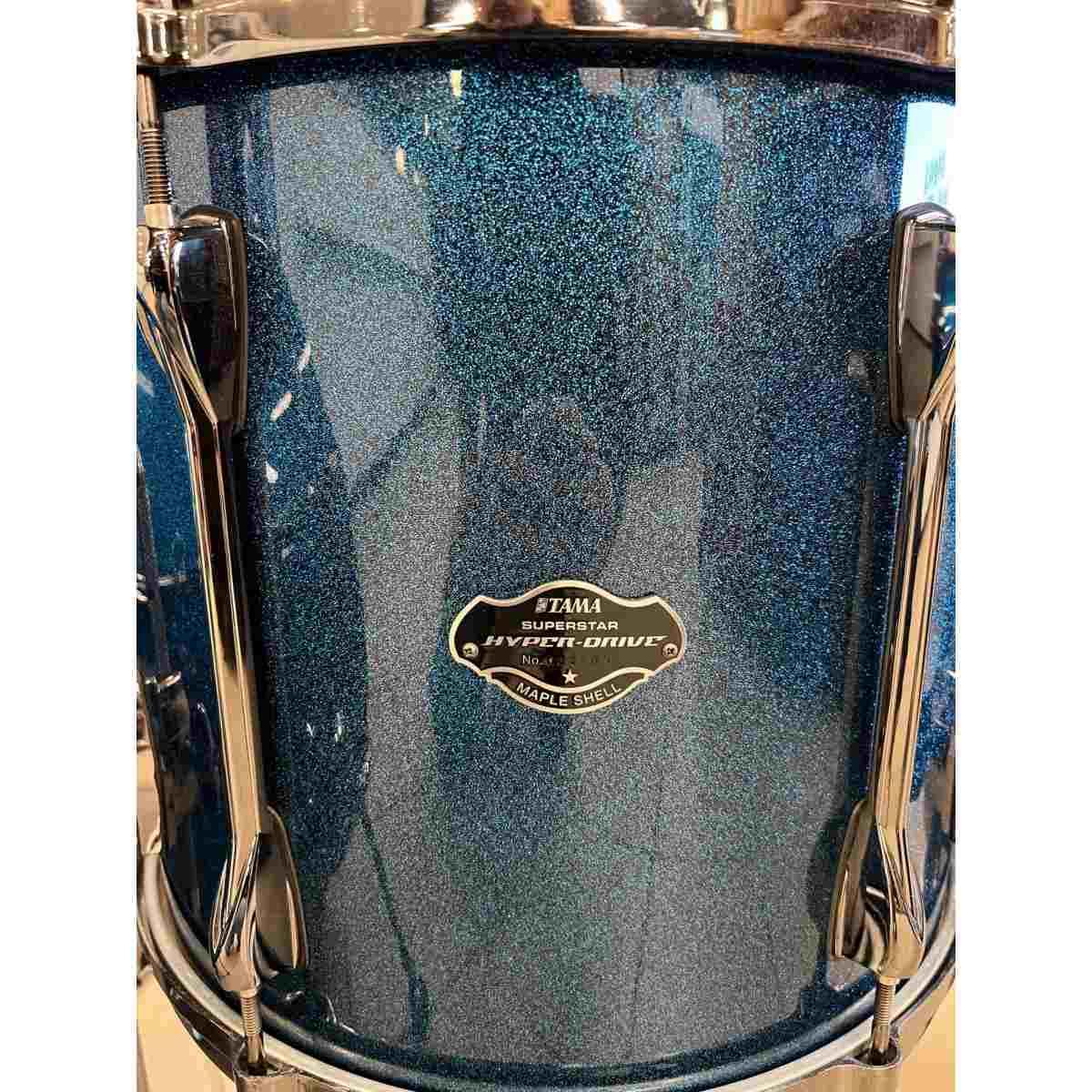TAMA Superstar Hyper-Drive Maple Indigo Sparkle Cassa 22 - USATO GARANTITO