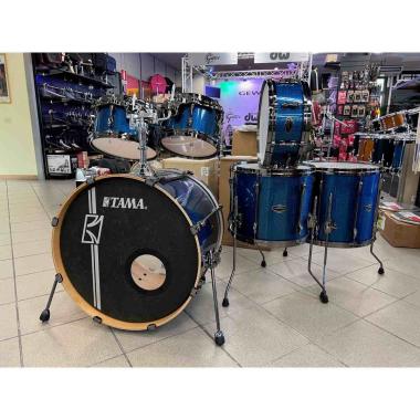 TAMA Superstar Hyper-Drive Maple Indigo Sparkle Cassa 22 - USATO GARANTITO
