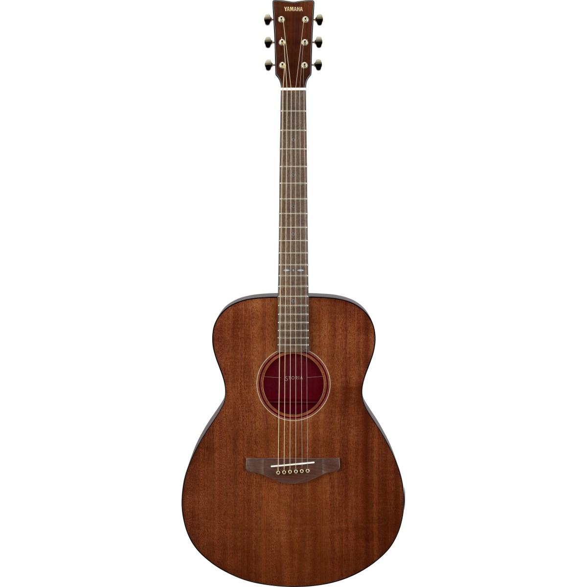 Yamaha storia iii chocolate brown chitarra acustica elettrificata