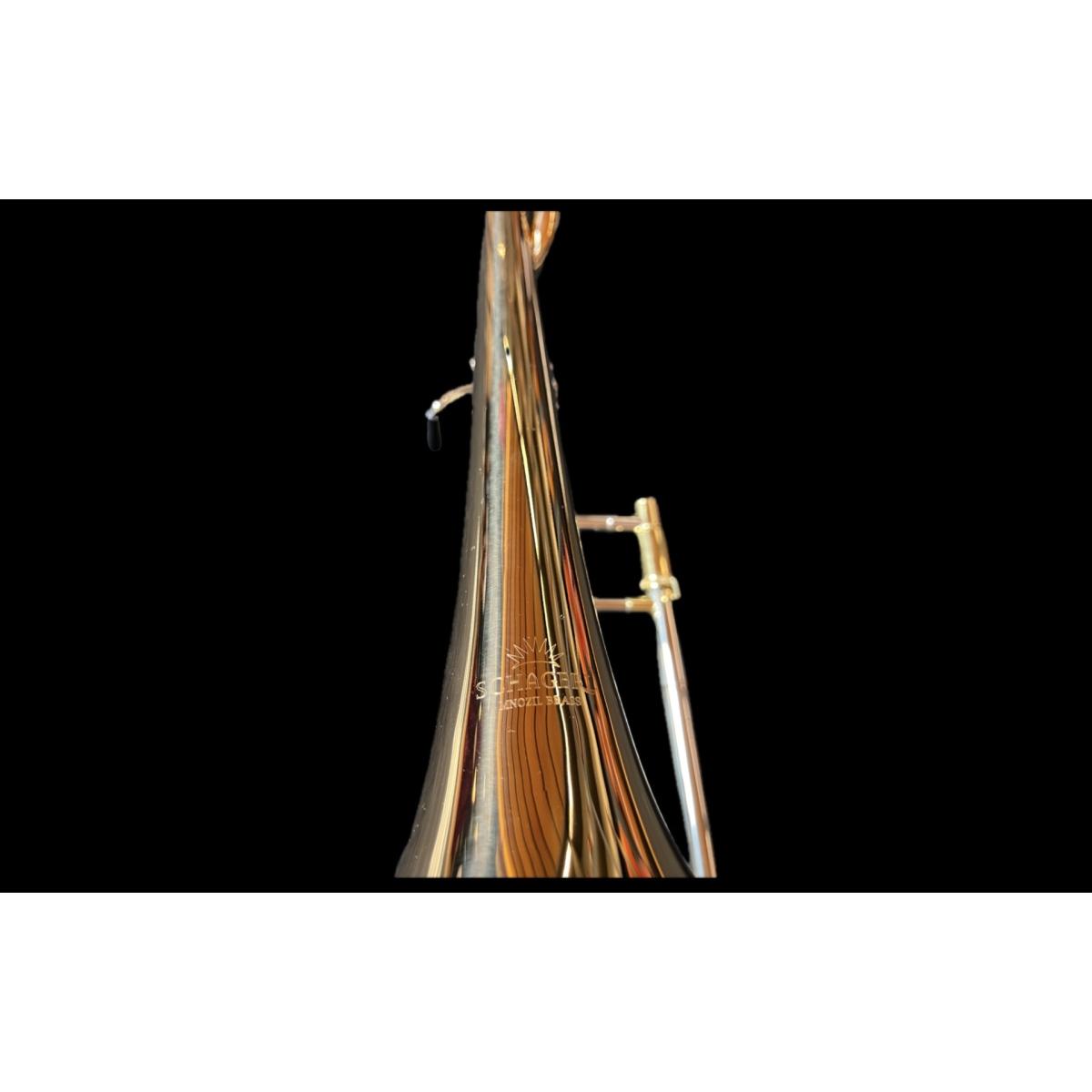 SCHAGERL MNOZILBRASS TROMBONE IN Bb/F LACCATO (B-STOK)