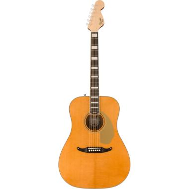 Fender king vintage ov gold aged natural chitarra acustica elettrificata