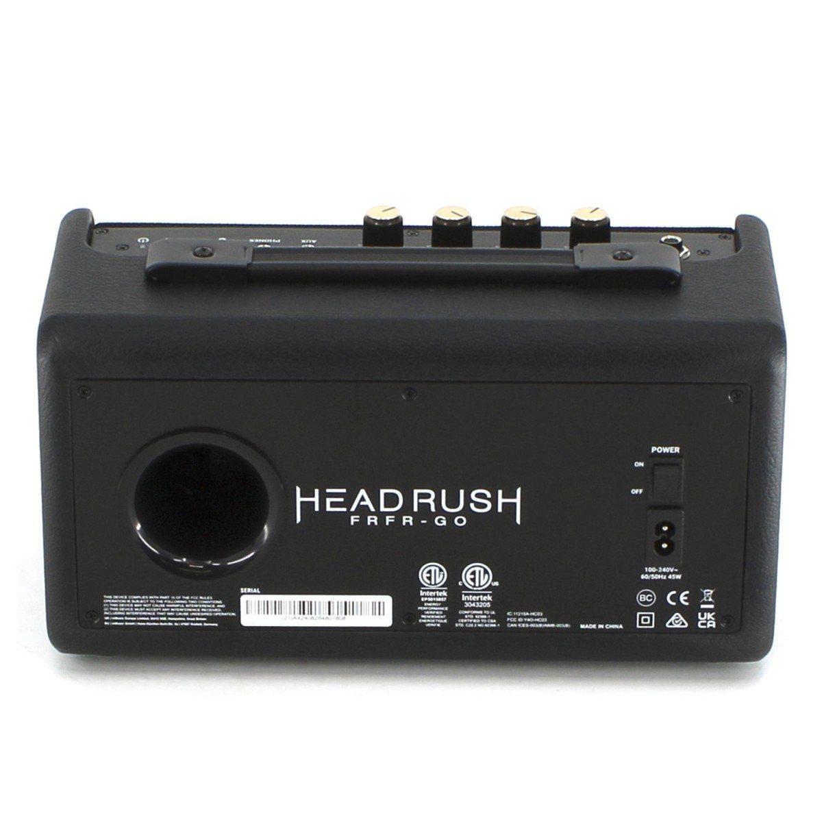 Headrush frfr go amplificatore combo 30watt a batteria