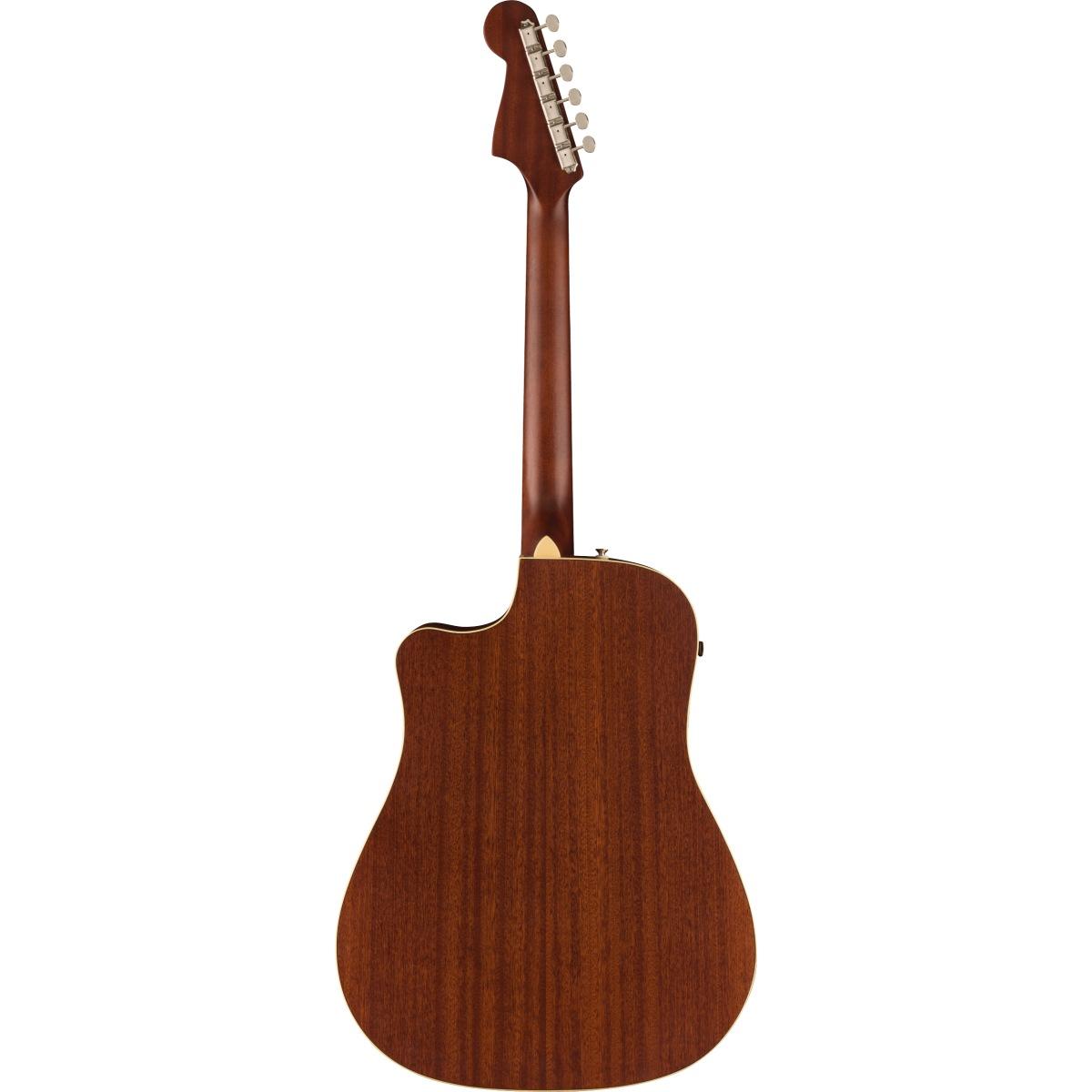 Fender redondo player wn candy apple red chitarra acustica elettrificata