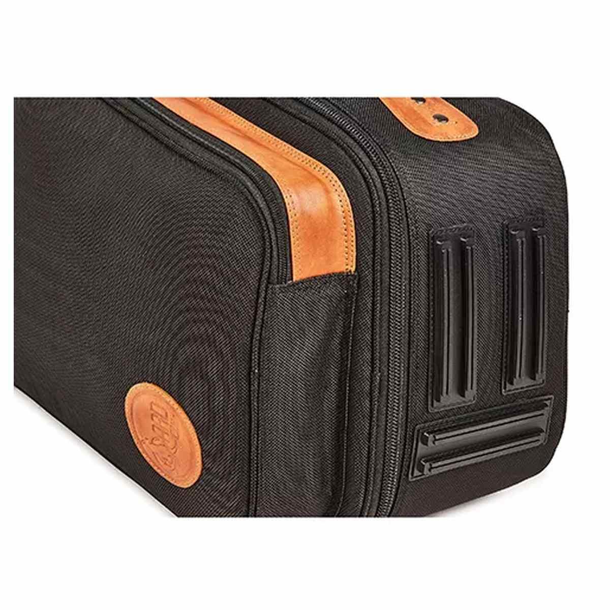 Gard 121 esk elite custodia doppia per sax alto e sax soprano nera con inserti marroni