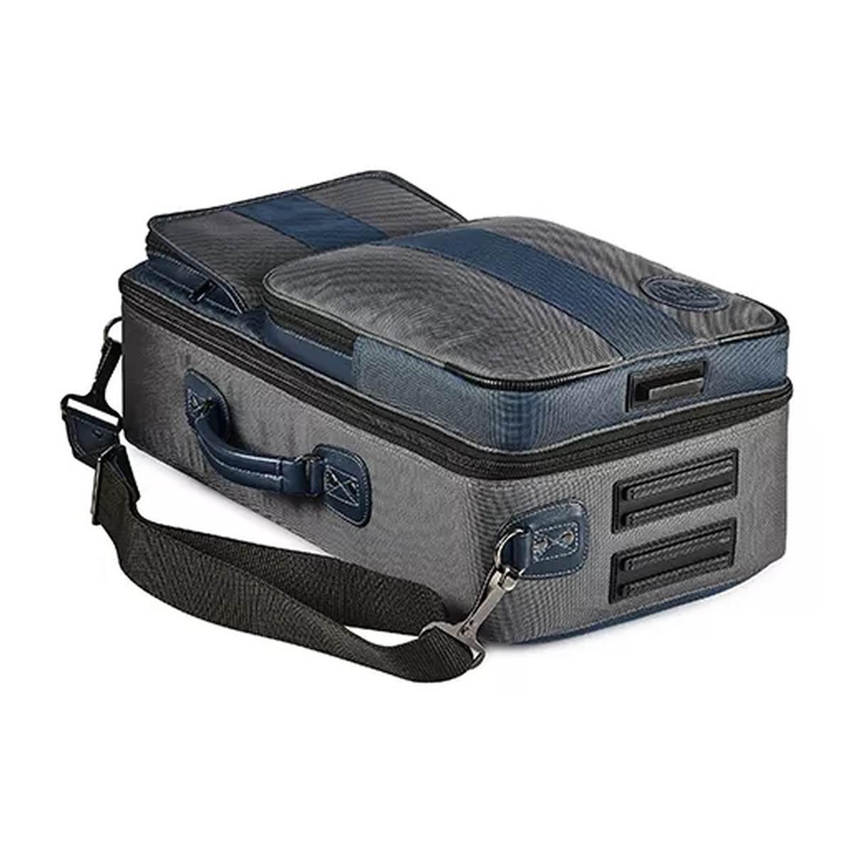 Gard 5 ecsg nb compact custodia grigia con inserti blu per 3 trombe