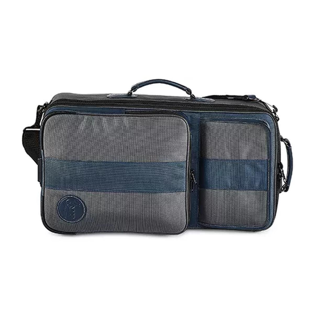 Gard 5 ecsg nb compact custodia grigia con inserti blu per 3 trombe