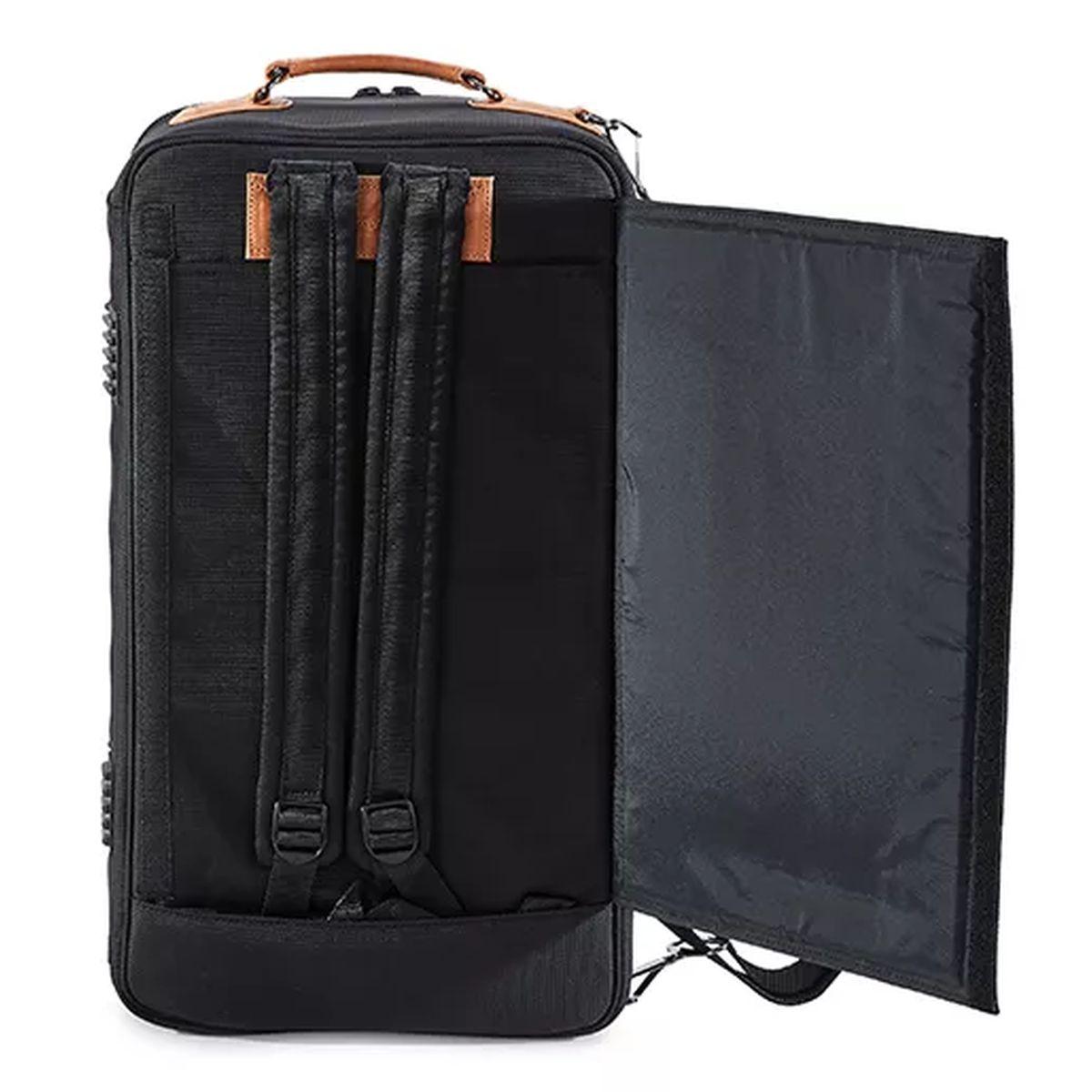 Gard 5 ecsk custodia nera per 3 trombe con inserti marroni