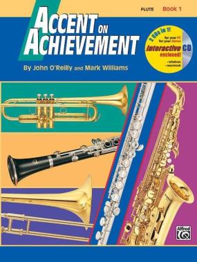 Accent on achievement vol.1+ cd per flauto traverso john o'reilly