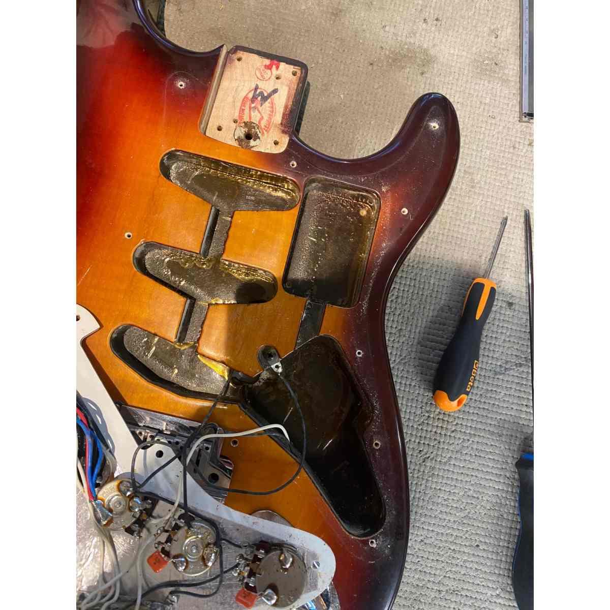 Fender stratocaster 1990 custom shop modified chitarra elettrica