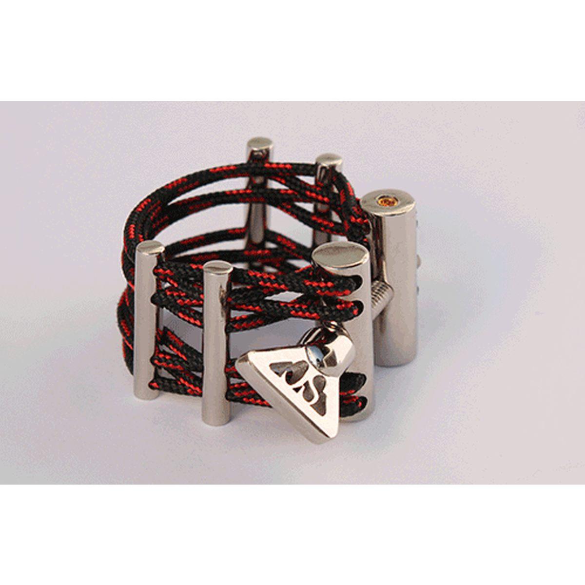 SCV LIGATURE TONUS MUNDI NICKEL PLATED LEGATURA PER SAX ALTO E CLARINETTO IN Bb taglia M