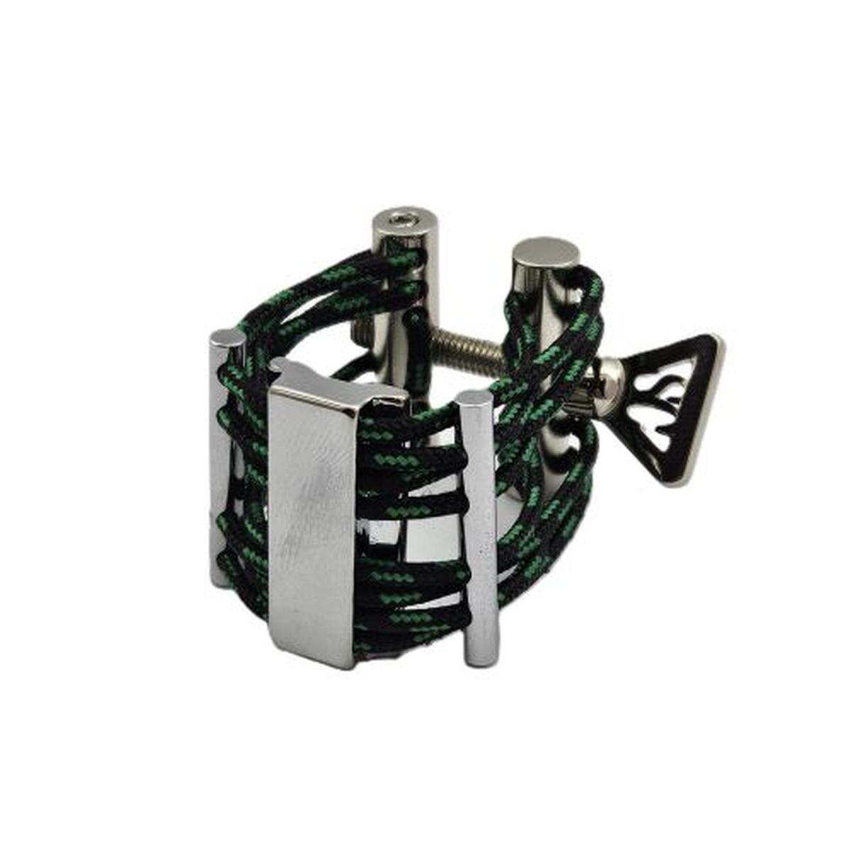 SCV LIGATURE M TOUCH NICKEL PLATED LEGATURA PER SAX ALTO E CLARINETTO IN Bb taglia M